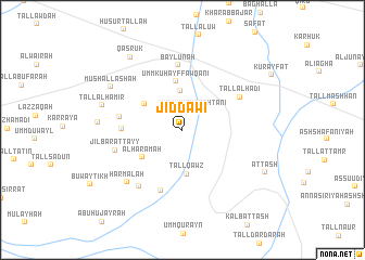 map of Jiddāwī