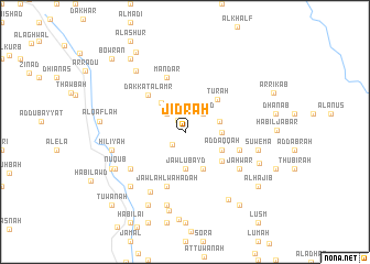 map of Jidrah