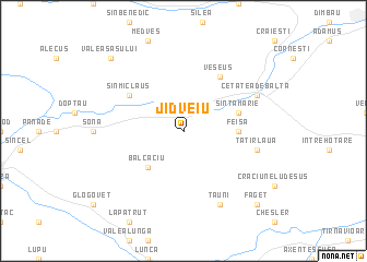 map of Jidveiu