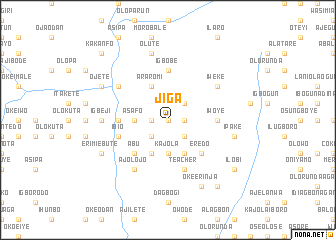 map of Jiga