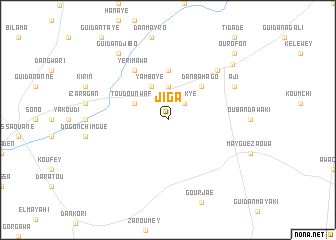 map of Jiga