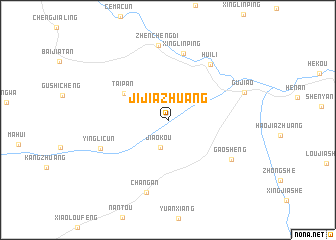 map of Jijiazhuang