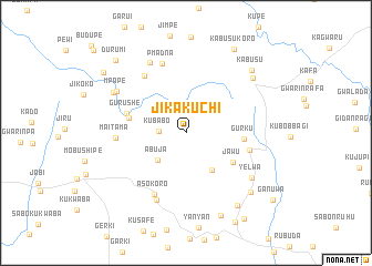 map of Jikakuchi
