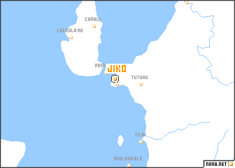 map of Jiko