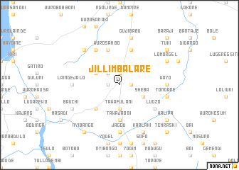 map of Jilli Mbalare