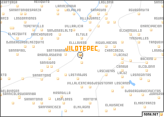 map of Jilotepec