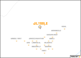 map of Jilyaale