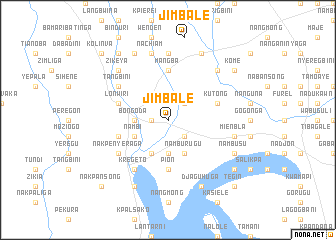 map of Jimbale