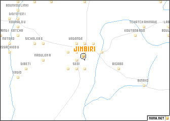 map of Jimbiri