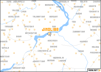 map of Jimoliba