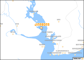 map of Jinabora