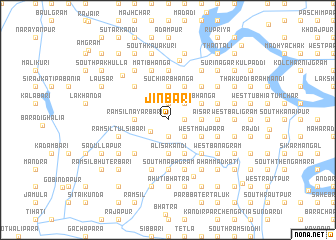 map of Jinbāri