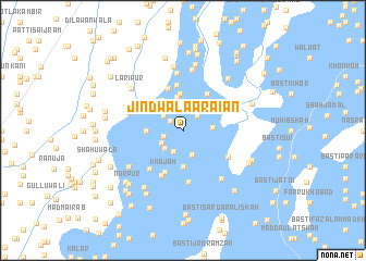 map of Jindwāla Arāiān