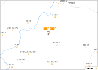 map of Jinfang