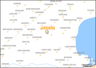 map of Jingang