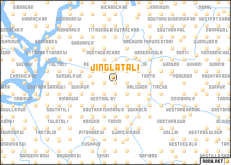 map of Jinglātali