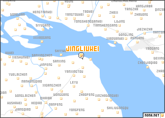map of Jingliuwei