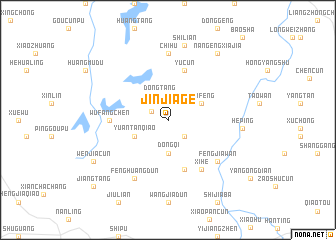 map of Jinjiage