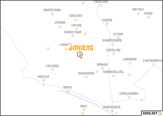 map of Jinkeng