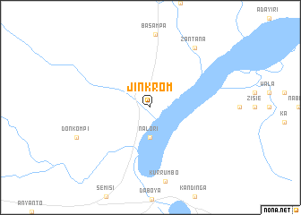 map of Jinkrom