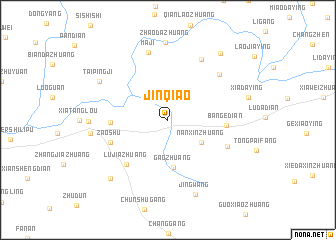 map of Jinqiao