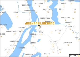 map of Jinshansi Linchang