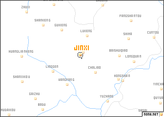 map of Jinxi