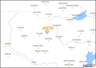 map of Jinzhi