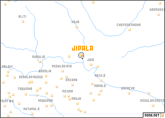 map of Jipala