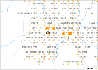 map of Jirgba