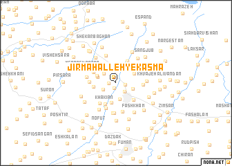 map of Jīr Maḩalleh-ye Kasmā\