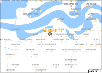 map of Jiroff