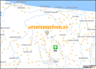 map of Jīrsar-e Bāqer Khāleh