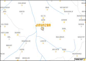 map of Jirunzba