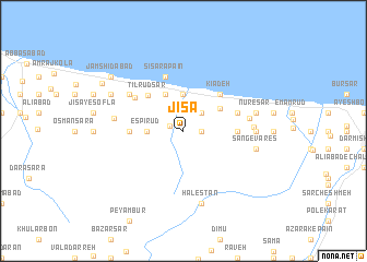 map of Jīsā