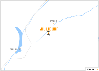 map of Jiuliguan