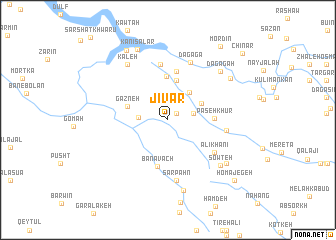 map of Jīvar
