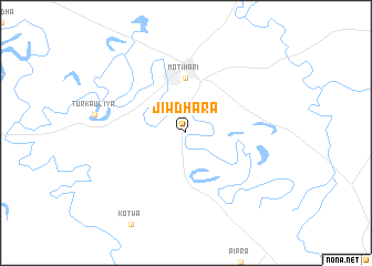 map of Jiwdhara