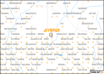 map of Jiyāpur