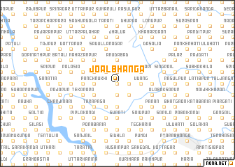 map of Joālbhānga