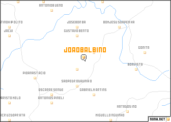 map of João Balbino
