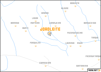 map of João Leite