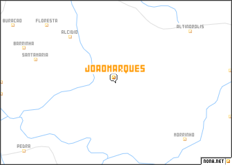 map of João Marques