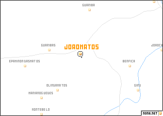 map of João Matos