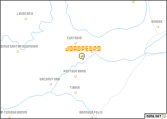 map of João Pedro