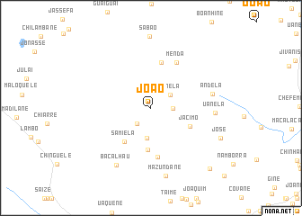 map of João