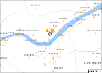 map of João