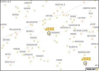 map of João