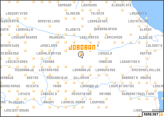 map of Jobobán
