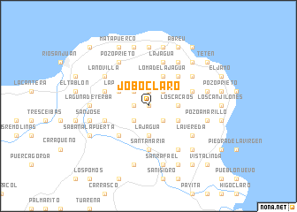 map of Jobo Claro